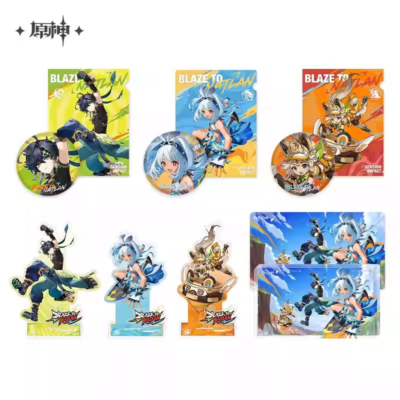 Genshin Impact Blaze to Natlan Themed Character Merchandise Preorder