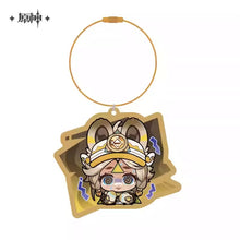 Load image into Gallery viewer, Genshin Impact Natlan Emoticon Character Acrylic Keychain Preorder
