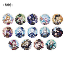Load image into Gallery viewer, Genshin Impact Fontaine Character Badges
