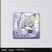 Load image into Gallery viewer, Honkai: Star Rail Girls Dormitory Themed Chibi Character Badge Preorder
