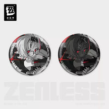 Load image into Gallery viewer, Zenless Zone Zero Flint Workshop Cinema Themed Reflective Character Badge Preorder
