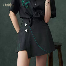 Load image into Gallery viewer, Genshin Impact Alhaitham Themed Irregular Skirt Pants Preorder
