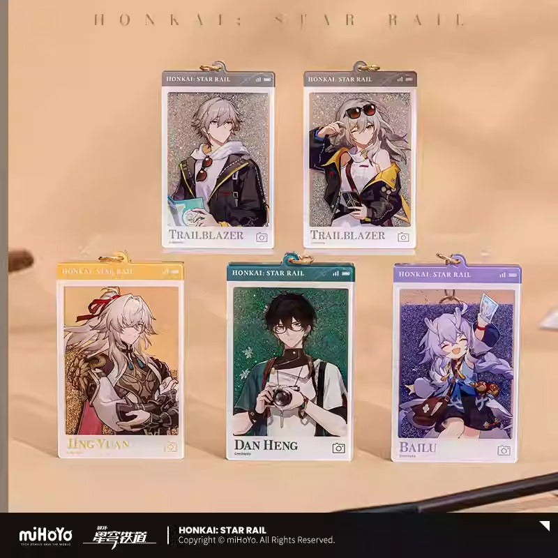 Honkai: Star Rail Express Travel Notes Acrylic Keychain