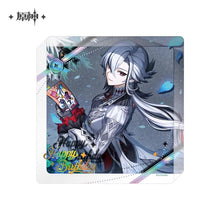 Load image into Gallery viewer, Genshin Impact Destined Day Themed 2025 Thick Acrylic Character Coaster Preorder
