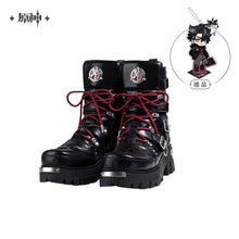 Load image into Gallery viewer, Genshin Impact Wriothesley Themed Mid Boots Preorder
