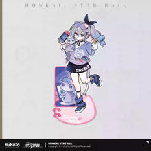 Load image into Gallery viewer, Honkai: Star Rail Tiny Cat Themed Acrylic Character Stand Preorder
