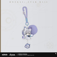 Load image into Gallery viewer, Honkai: Star Rail Girls Dormitory Themed Acrylic Chibi Character Pendant Preorder

