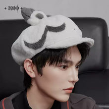 Load image into Gallery viewer, Genshin Impact Arlecchino Themed Plush Beret Preorder
