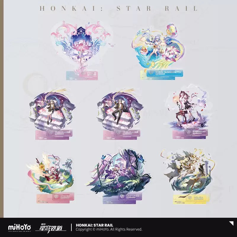 Honkai: Star Rail The Remembrance Character Stands