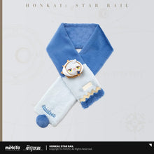 Load image into Gallery viewer, Honkai: Star Rail Fluffy Across the Blue Themed Scarf Preorder
