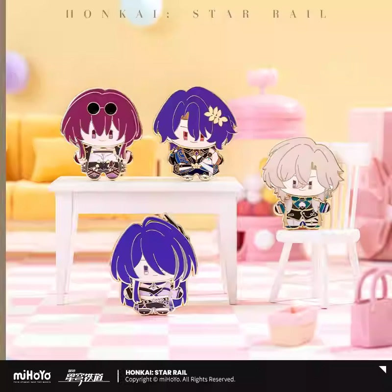 Honkai: Star Rail Metal Character Badge Preorder