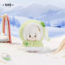 Load image into Gallery viewer, Genshin Impact Snow Fun Themed Character Plush Keychain Preorder
