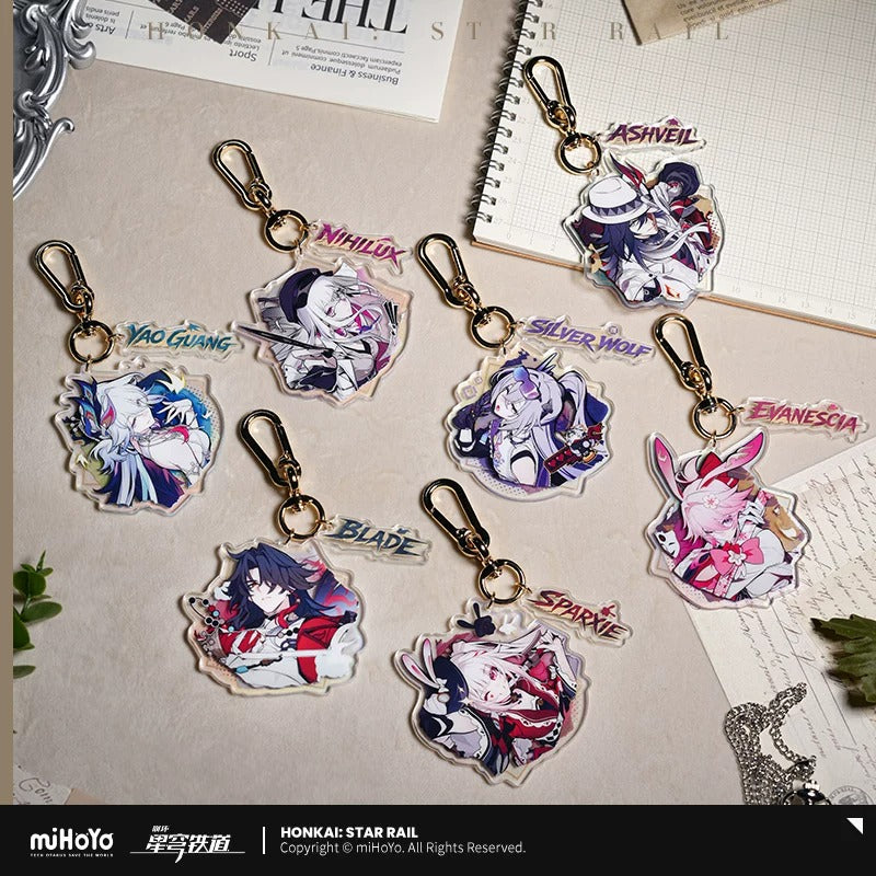 Honkai: Star Rail Aha Universe Themed Acrylic Keychain Preorder