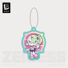 Load image into Gallery viewer, Zenless Zone Zero PINK Sugar Rush Themed Angels of Delusion Acrylic Keychain Preorder
