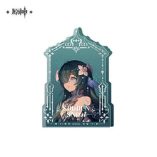 Load image into Gallery viewer, Genshin Impact Sudden Snow Themed Thick Acrylic Ornament Preorder
