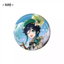 Load image into Gallery viewer, Genshin Impact Anniversary Character Badge Preorder
