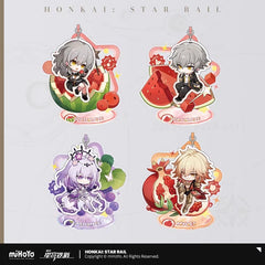 Honkai: Star Rail Fruity Summer Themed Acrylic Pendant Preorder