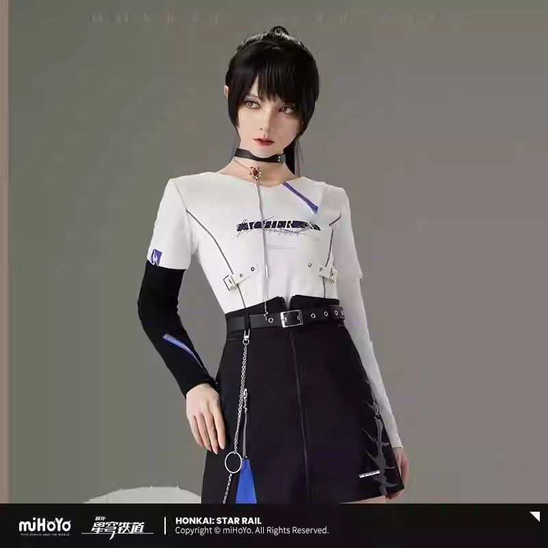 Honkai: Star Rail Acheron Themed Long Sleeved T-Shirt Preorder