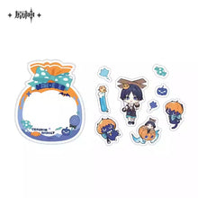 Load image into Gallery viewer, Genshin Impact Twilight Whimsy Themed Sticker Set Preorder
