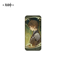 Load image into Gallery viewer, Genshin Impact The Moon Amidst The Wandering Cloud Liyue Themed Paper Badge Preorder
