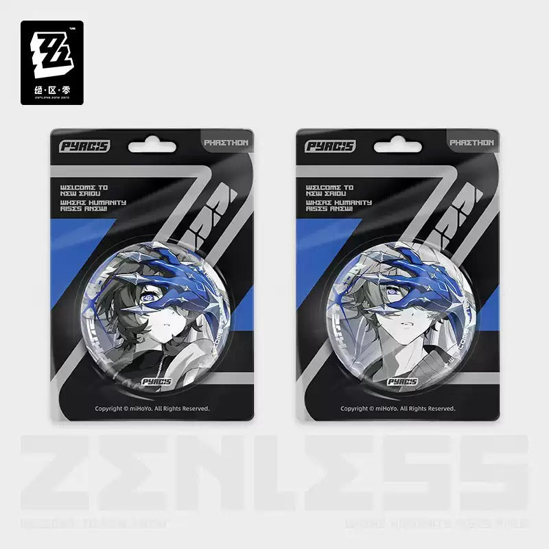 Zenless Zone Zero Phaethon Cinema Themed Reflective Character Badge Preorder