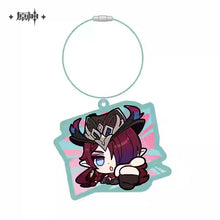 Load image into Gallery viewer, Genshin Impact Natlan Emoticon Character Acrylic Keychain Preorder
