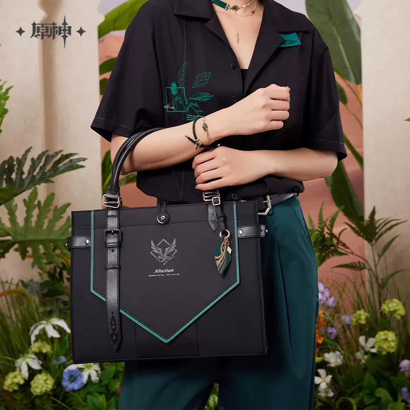 Genshin Impact Alhaitham Themed Tote Bag
