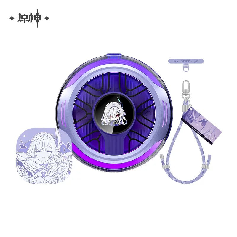 Genshin Impact Skirk Themed Mobile Phone Cooler Preorder