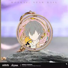 Load image into Gallery viewer, Honkai: Star Rail Trailblazer's Handwriting Themed Rotating Badge Preorder
