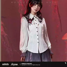 Load image into Gallery viewer, Honkai: Star Rail Evernight Themed Long-Sleeve Shirt Preorder

