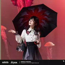 Load image into Gallery viewer, Honkai: Star Rail Evernight Themed Long-Handled Umbrella Preorder
