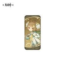 Load image into Gallery viewer, Genshin Impact The Moon Amidst The Wandering Cloud Liyue Themed Paper Badge Preorder
