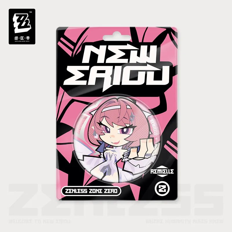 Zenless Zone New Eridu Themed Covenant of Dayat Chibi Character Badge Preorder