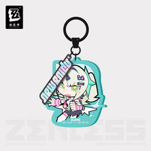 Load image into Gallery viewer, Zenless Zone New Eridu Themed Zero Angels of Delusion Chibi Character Keychain Preorder
