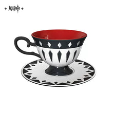 Load image into Gallery viewer, Genshin Impact Dire Balemoon Arlecchino Themed Afternoon Tea Cup Set

