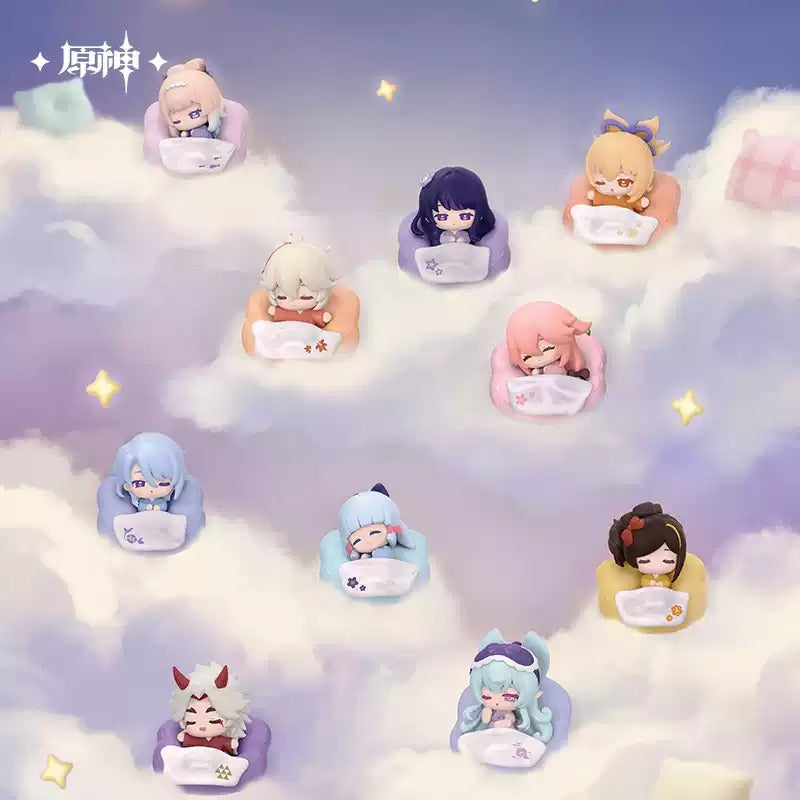 Genshin Impact Cloud Pillow Dream Themed Fridge Magnet Blind Box Preorder