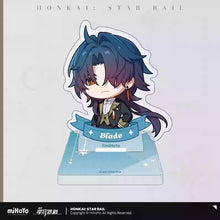 Load image into Gallery viewer, Honkai: Star Rail Nameless Guest Themed Acrylic Character Stamp Preorder
