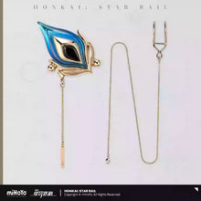 Load image into Gallery viewer, Honkai: Star Rail Aventurine Themed Brooch Preorder
