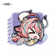 Load image into Gallery viewer, Genshin Impact Natlan Emoticon Character Coil Notepad Preorder
