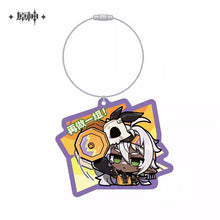 Load image into Gallery viewer, Genshin Impact Natlan Emoticon Character Acrylic Keychain Preorder
