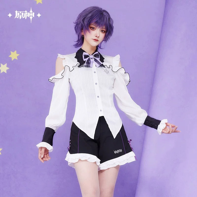 Genshin Impact Durin Themed Long-Sleeved Off-Shoulder Shirt Preorder