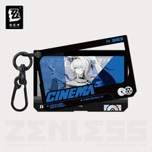 Load image into Gallery viewer, Zenless Zone Zero Airspace Patrol Department Cinema Themed Double Acrylic Pendant Preorder
