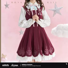 Load image into Gallery viewer, Honkai: Star Rail Hyacine Themed Overall Dress Preorder
