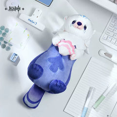 Genshin Impact Leisurely Otter Plush Pencil Case