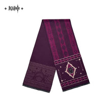 Load image into Gallery viewer, Genshin Impact Magic Show Lyney and Lynette Themed Scarf Preorder
