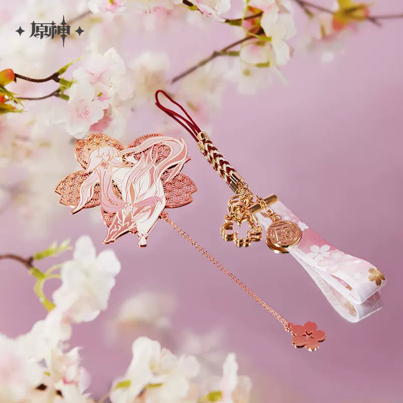 Genshin Impact Yae Miko Themed Bookmark / Keychain Preorder