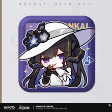 Load image into Gallery viewer, Honkai: Star Rail Pom Pom Exhibition Hall Themed Square Badge
