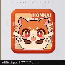 Load image into Gallery viewer, Honkai: Star Rail Pom Pom Exhibition Hall Themed Square Badge
