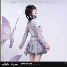 Load image into Gallery viewer, Honkai: Star Rail Castorice Themed Faux Two-Piece T-Shirt Preorder
