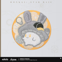 Load image into Gallery viewer, Honkai: Star Rail Rabbit Mushroom and Mushroom Rabbit Themed Embroidered Badge Preorder

